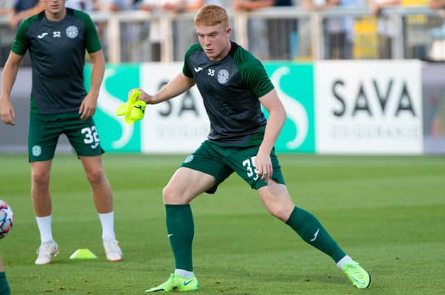 Hibs loanee Jack Brydon could miss the rest of the season through injury. Picture: SNS