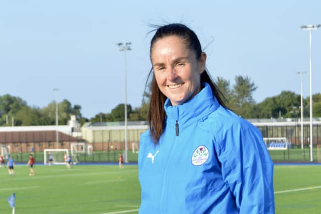 Boroughmuir Thistle boss Suzy Shepherd wants her team to be more ruthless in attack and stop leaking goals on the counter-attack. Picture: Craig Doyle