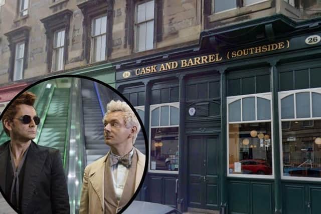 Amazon's Good Omens renames classic Edinburgh pub 'The Resurrectionist' while filming in Newington