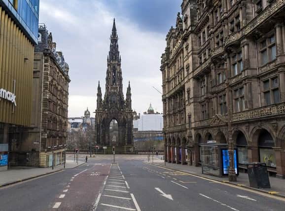 Streets devoid of customers and orders to close have left many businesses that are the lifeblood of Edinburgh's economy in desperate need of government help during the Covid lockdowns, says Ian Murray (Picture: Mark Scates/SNS Group)