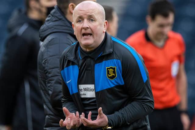 Livingston manager David Martindale will try to lift his players ahead of their midweek match against Raith Rovers