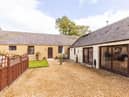 This impressive, truly unique five bedroom converted Steading comes with beautifully landscaped private gardens, excellent off-street parking together with external workshop and store.