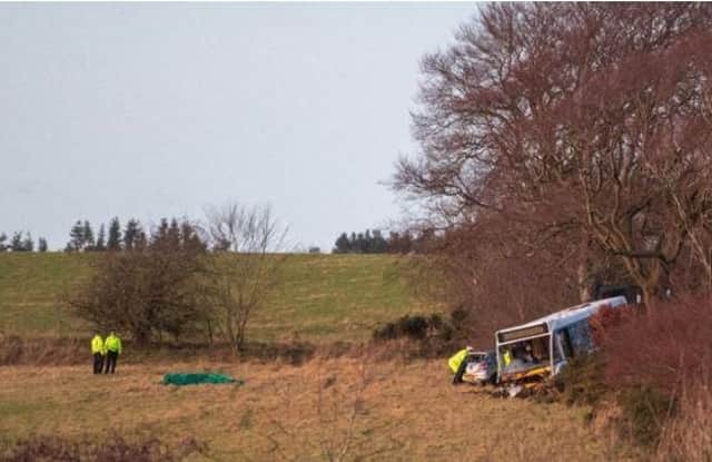 Bus driver who killed pensioners in West Lothian horror crash had Parcelforce delivery job before sentence
