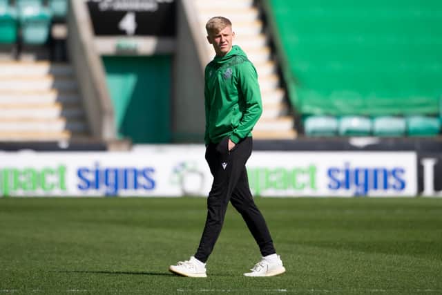 Hibs defender Josh Doig has been attracting plenty of interest this summer. Picture: SNS