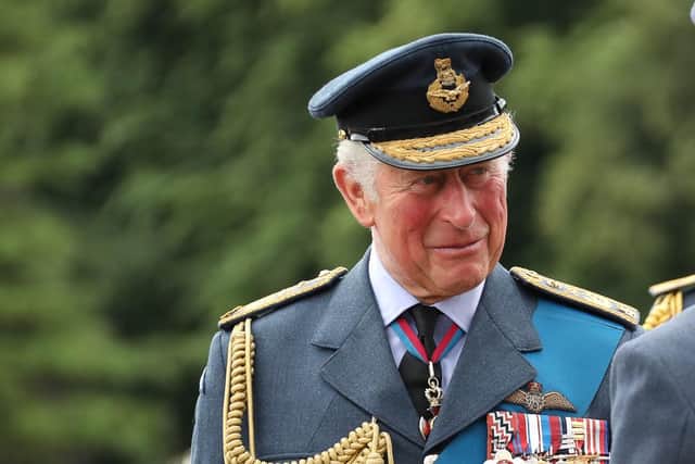 King Charles on a visit to RAF College Cranwell. (Photo: MOD)