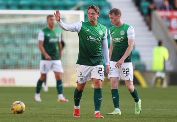 There was praise for Scott Allan, who excelled in the second half after coming off the bench. Picture: SNS