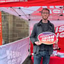 Chris Murray, Labour candidate for Edinburgh East and Musselburgh, supports the malaria campaign