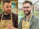 Music teacher Kevin (left) and nuclear scientist James are representing Scotland on The Great British Bake Off 2022 (Channel 4)