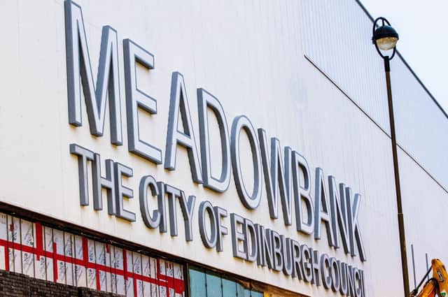 The New Meadowbank Sport Centre will be home to Edinburgh City. Pic: Lisa Ferguson