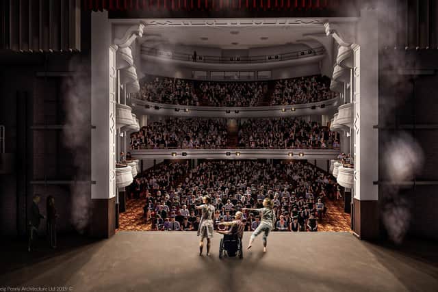 An image of what the King's Theatre in Edinburgh will look like under its proposed revamp.