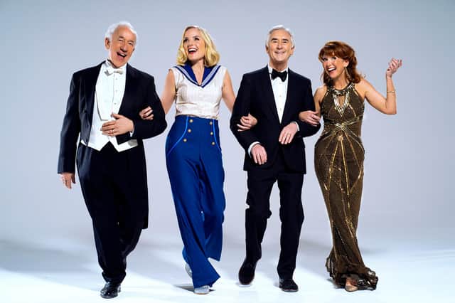 Simon Callow, Kerry Ellis, Denis Lawson and Bonnie Langford in Anything Goes, which is coming to Edinburgh's Festival Theatre in May