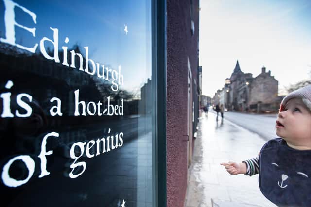 Edinburgh was designate the world's first UNESCO City of Literature in 2004. Picture: Chris Scott