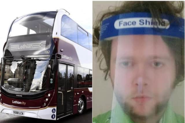 Connor Courtney, from Edinburgh, took a number 34 from the city centre to Riccarton after a long day’s work at the Straiton Asda before the incident took place.