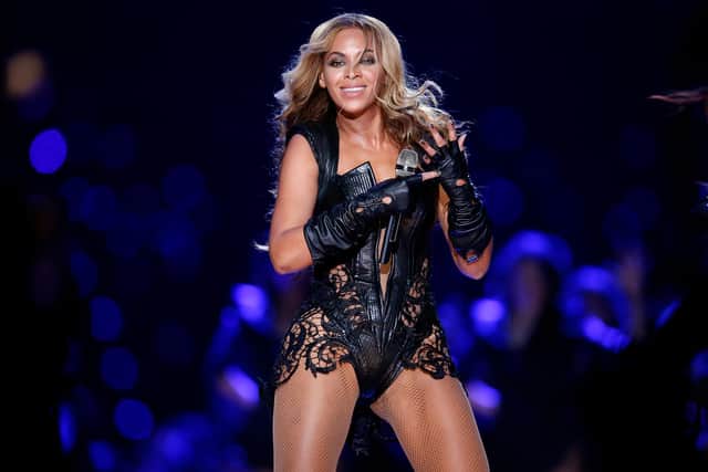 Beyonce performs during the Pepsi Super Bowl XLVII Halftime Show at the Mercedes-Benz Superdome in 2013. (Image credit: Chris Graythen/Getty Images)