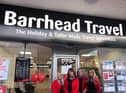 Stock Image. Barrhead Travel store.