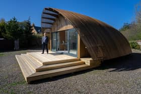 The firm designs and makes luxury accommodation pods. Picture: contributed.