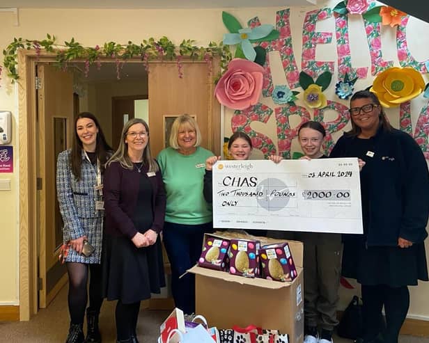 West Lothian Cremation donation to CHAS