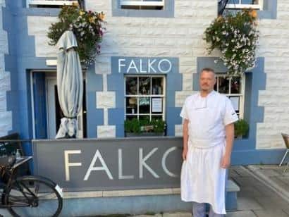 Falko Burkert moved to Haddington 'to escape city life'.