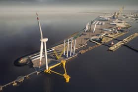 Forth Ports is understood to have invested £50m in the outer berth at Leith as a marshalling yard for offshore renewables.