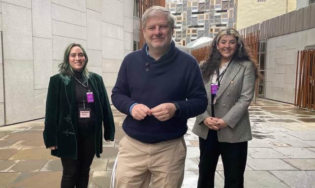 Angus Robertson meets Alice Jackson and Rachel Chung, the founders of the Strut Safe scheme