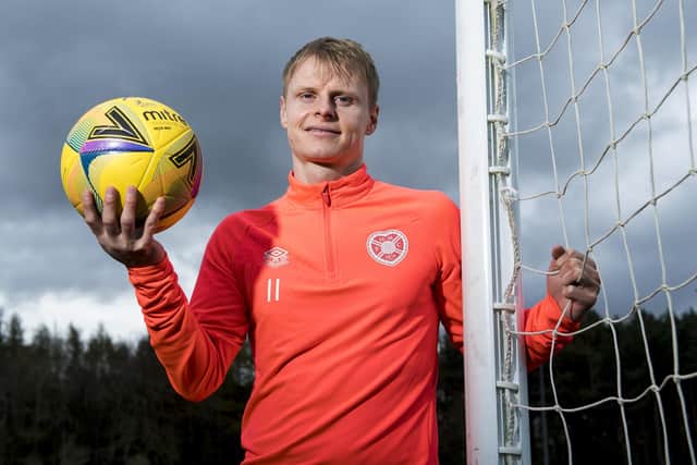 Hearts winger Gary Mackay-Steven is fit after a hand operation.