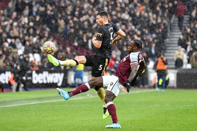 Once again, Schar put in a solid shift in defence at the London Stadium as Newcastle repelled everything the Hammers could throw at them.