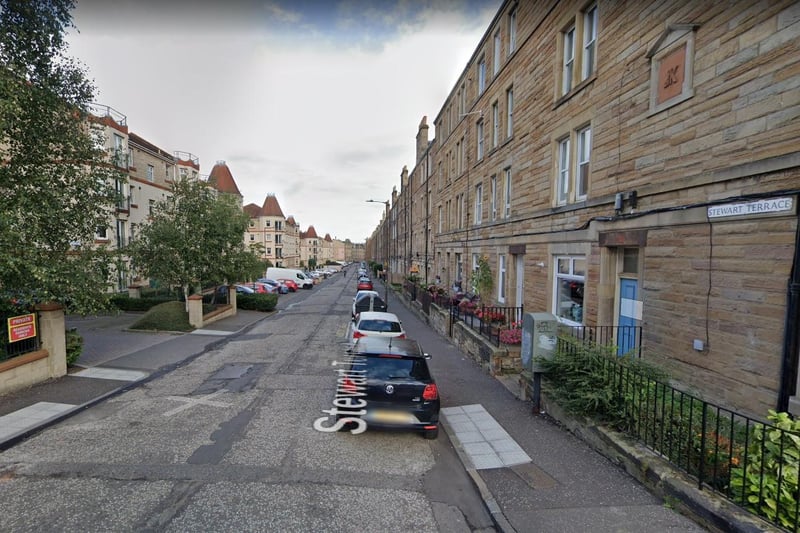 Coming in at number six in the top 10 most affordable streets in Edinburgh, Stewart Terrace has an average selling price of £172,402.