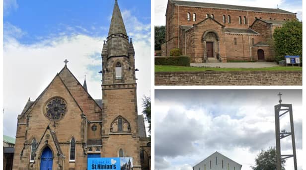 Three into one: St Ninian's, Corstorphine (left), St Anne's, Corstorphine (top) and St Andrew's, Clermiston (bottom) are due to merge to form one new congregation. But the presbytery's proposal is all three buildings should remain open.   Pictures: Google.