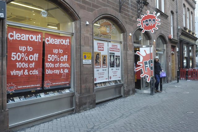 Evening News reporter Anna Bryan's favourite Edinburgh shop is Fopp, which recently moved from its Rose Street premises (pictured) to a larger store on Shandwick Place. Anna said: "Fopp is definitely my favourite shop in Edinburgh. I used to spend hours browsing records and books in the Rose Street store - and plan to do the same in the new location on Shandwick Place.''