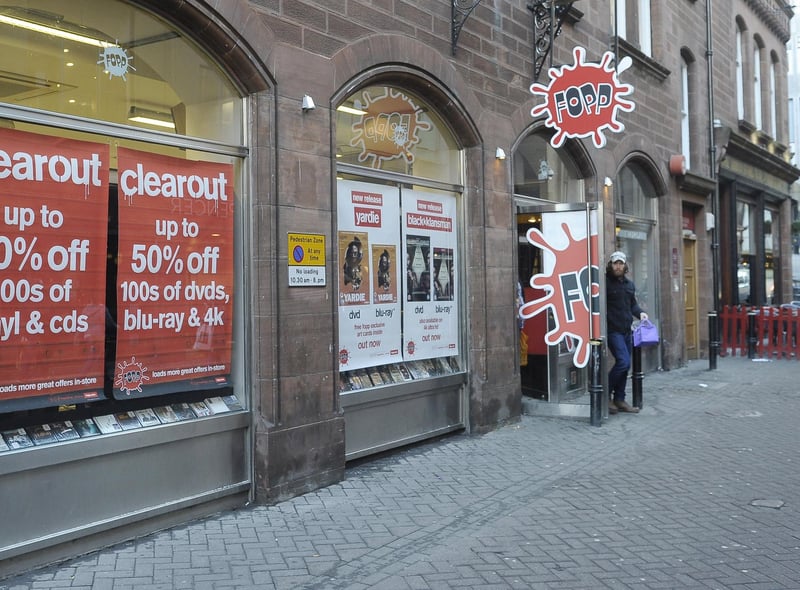 Evening News reporter Anna Bryan's favourite Edinburgh shop is Fopp, which recently moved from its Rose Street premises (pictured) to a larger store on Shandwick Place. Anna said: "Fopp is definitely my favourite shop in Edinburgh. I used to spend hours browsing records and books in the Rose Street store - and plan to do the same in the new location on Shandwick Place.''