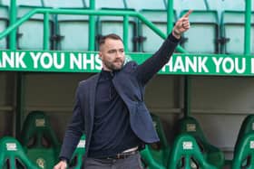 Dundee boss James McPake is wary of the threat posed by Hibs. (Photo by Paul Devlin / SNS Group)