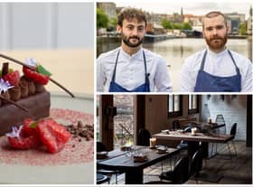 Timberyard, which is located on Lady Lawson Street, and Heron, on Henderson Street, became the latest venues to be presented with prestigious Michelin stars. Pictured: Sam Yorke and Tomás Gormley.