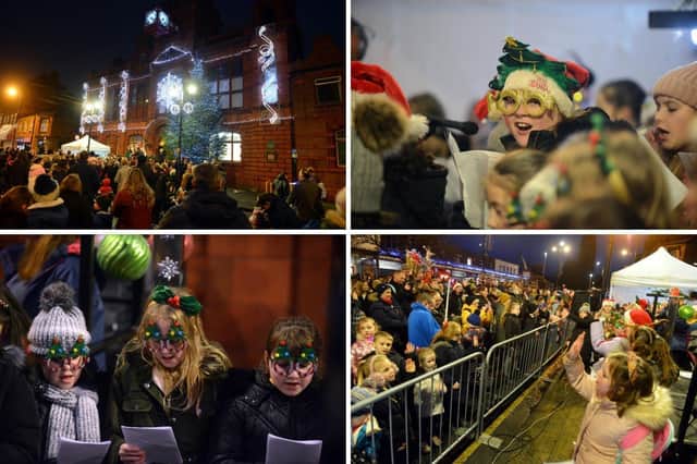 Pictures from the Jarrow Christmas switch-on.