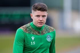 Hibs striker Kevin Nisbet is reportedly wanted by Brentford. Picture: SNS