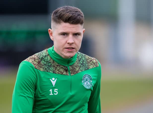 Hibs striker Kevin Nisbet is reportedly wanted by Brentford. Picture: SNS