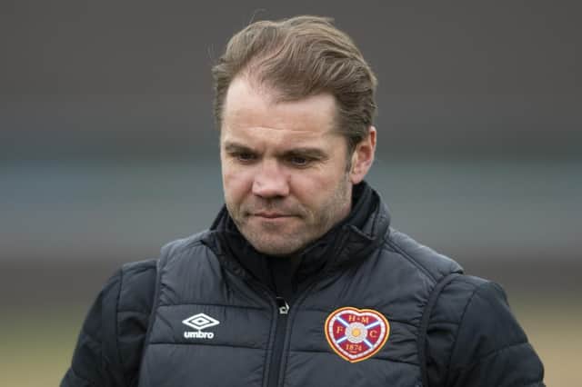 Hearts manager Robbie Neilson has a few players unavailable through injury. Picture: SNS