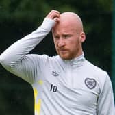 Robbie Neilson hopes Liam Boyce will be back before the end of the season after the striker suffered an ACL injury. Picture: Ross Parker / SNS