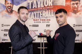 Josh Taylor has revealed that he is ready for a re-match with Jack Catterall. Picture: Picture: Alan Rennie / SNS