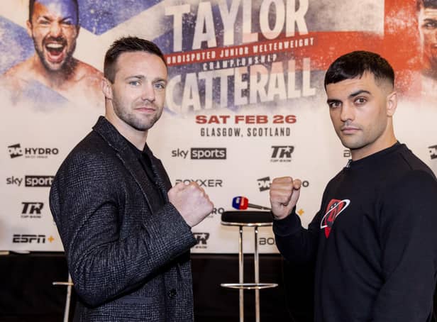 Josh Taylor has revealed that he is ready for a re-match with Jack Catterall. Picture: Picture: Alan Rennie / SNS