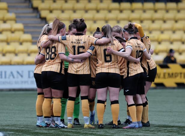 Livingston are aiming to win promotion to the SWPL2 this season. Credit: Alex Todd | Sportpix for SWF