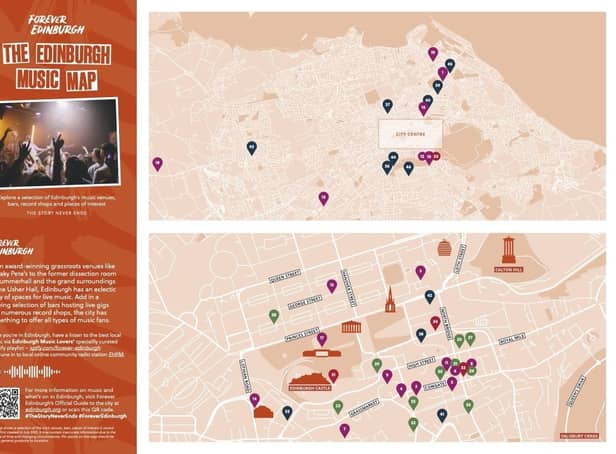 The Edinburgh Music Map has been launched