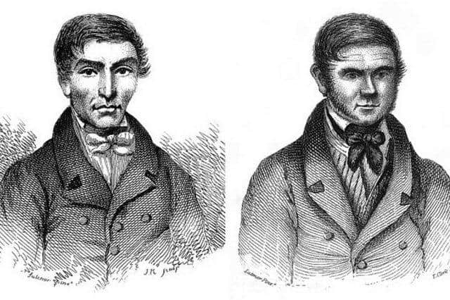 William Burke and William Hare are two of Edinburgh’s most famous serial killers