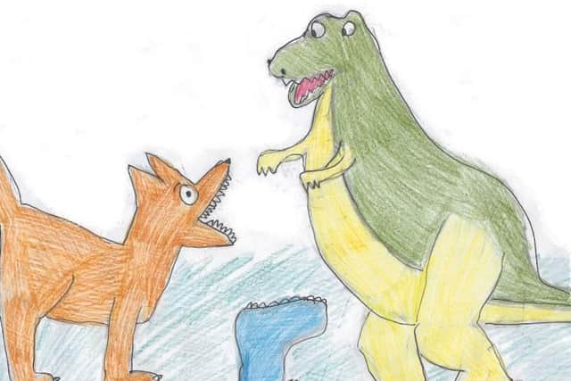 After befriending a dinosaur called Sam, Joey goes on an amazing Christmas-themed quest to find a safe place to live.
