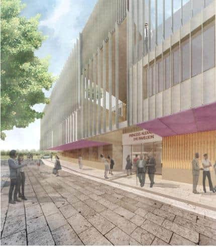 An artist's impression of the new Princess Alexandra Eye Pavilion. But it remains ‘just an SNP manifesto promise’