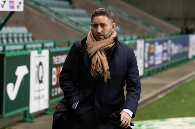 Hibs manager Lee Johnson was disappointed with his team's performance