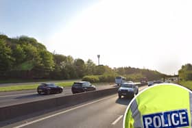 A 68-year-old woman was pronounced dead at the scene following a three vehicle crash on the Edinburgh City Bypass