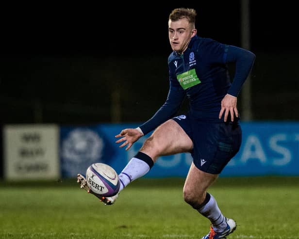 Nathan Chamberlain scored a hat-trick for Scotland U20 against Wales last year. Picture: Ross Parker/SNS