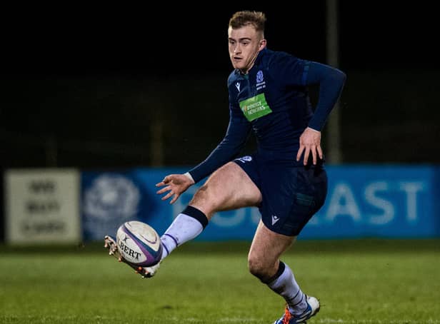 Nathan Chamberlain scored a hat-trick for Scotland U20 against Wales last year. Picture: Ross Parker/SNS