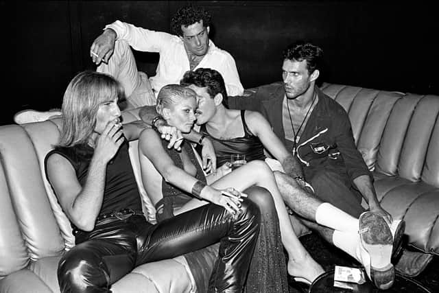 Clubbers captured on camera at New York's legendary Studio 54 venue.
Picture: Bill Bernstein