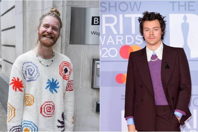 Winner announced in chart battle between Eurovision’s Sam Ryder, left, and Harry Styles, right.